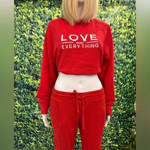 ‘Love Over Everything’ Sweater set